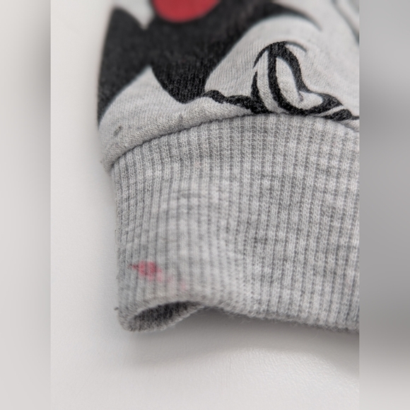 Disney Jr Minnie Mouse (5T) Pullover Sweatshirt with Decorative Draw String - Picture 12 of 14